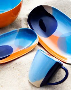 Outlet Motel a Miio Pintor Mug Large Blue Orange blau orange