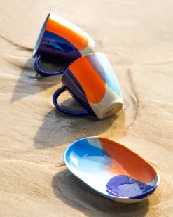 Outlet Motel a Miio Pintor Mug Large Blue Orange blau orange