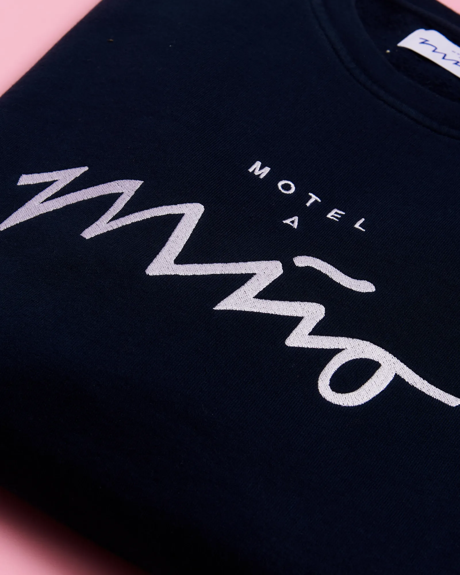 Outlet Motel a Miio Sweatshirt Men Navy White navy weiß