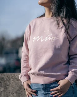 Clearance Motel a Miio Sweatshirt Women Rose Yellow rosé gelb