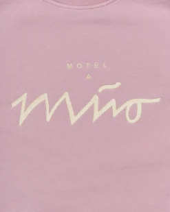 Clearance Motel a Miio Sweatshirt Women Rose Yellow rosé gelb