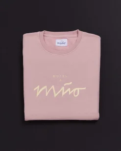 Clearance Motel a Miio Sweatshirt Women Rose Yellow rosé gelb