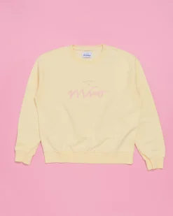Sale Motel a Miio Sweatshirt Women Yellow Rose gelb rosé