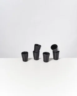 New Motel a Miio Turmalina - Set Of 6 Espressocups black