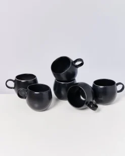 Online Motel a Miio Turmalina - Set Of 6 Mugs Big black